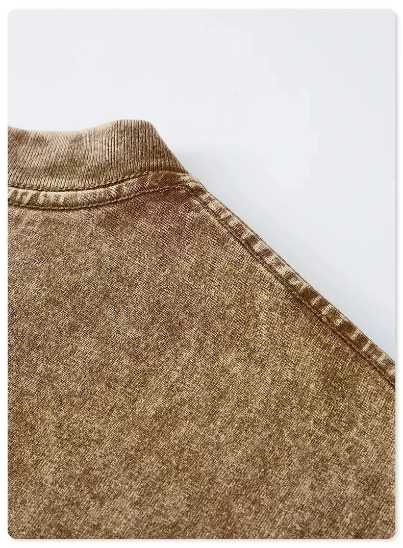 Camiseta Retro lavada de Jurassic Park, ropa de calle, camiseta Retro de Hip-hop, camisa informal de verano para hombres y mujeres