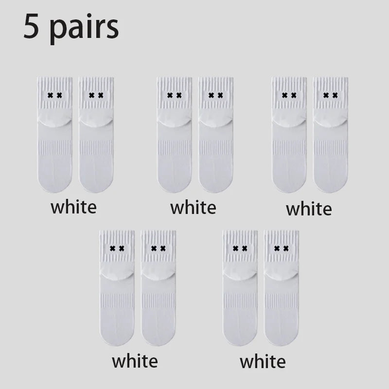 Calcetines casuales Calcetines tobilleros Calcetines de algodón para hombres Calcetines cómodos transpirables de moda