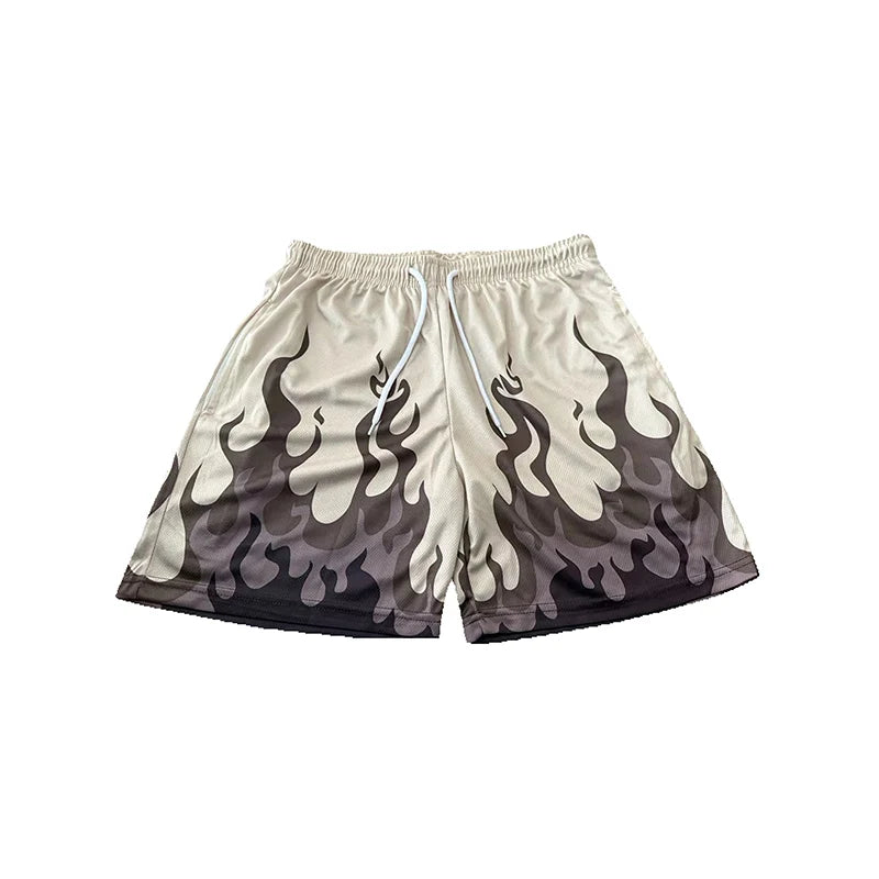 2025 NUEVOS pantalones cortos de baloncesto de malla de verano, pantalones de chándal para hombres, secado rápido, sueltos, deportivos, informales, de moda, para correr en la playa