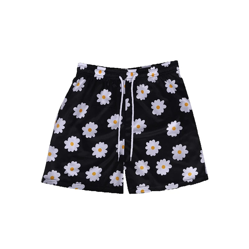 2025 NUEVOS pantalones cortos de baloncesto de malla de verano, pantalones de chándal para hombres, secado rápido, sueltos, deportivos, informales, de moda, para correr en la playa