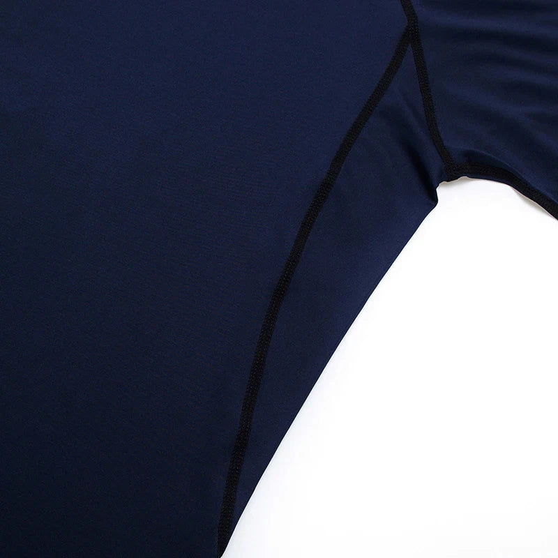 Camiseta ajustada con estampado de murciélago para hombre, camiseta de compresión para correr, gimnasio, Fitness, trotar, camisetas informales de manga corta para hombre